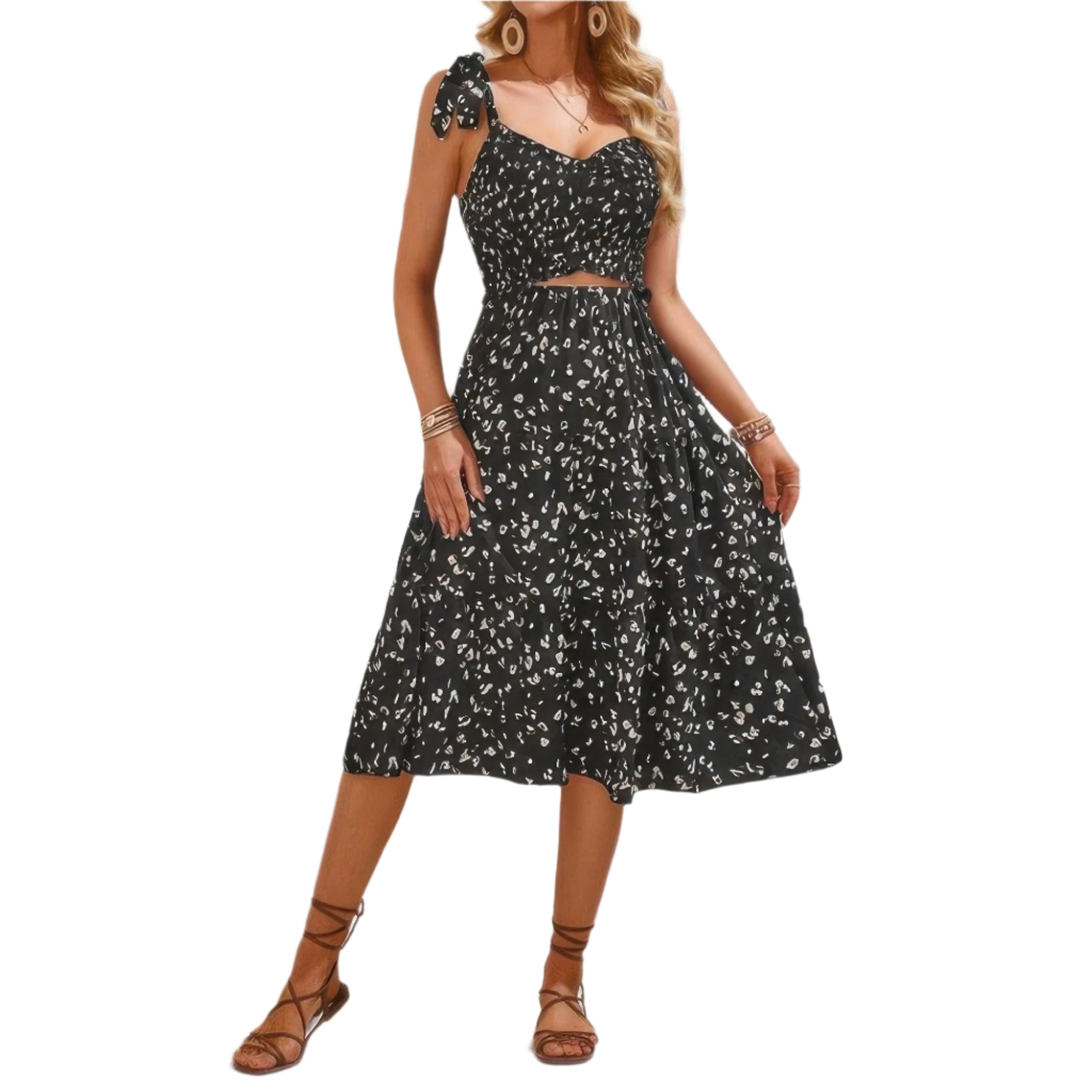 WildMuse Cutout Dress